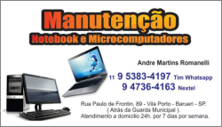 Manutenção e Formatação de Computadores e Notebooks - Barueri SP